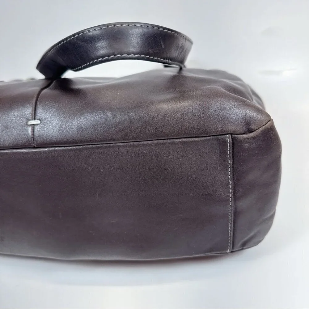 RADLEY London Womens Leather Shoulder Satchel Brown Bag
